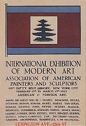 Poster for the Armory Show exhibition, 1913.
