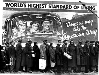 'At the Time of the Louisville Flood' by Margaret Bourke-White (1937)