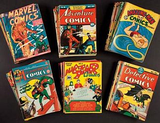 Billy Wright's comics collection sold for $3.5 million in 2012.
