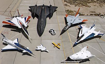 Collection of military aircraft.