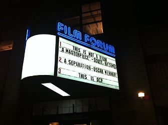Film Forum, New York.