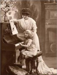Music Teacher and Child