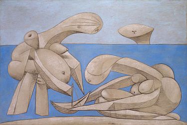 Pablo Picasso. 'On the Beach'.
