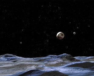 Pluto and 5th moon.