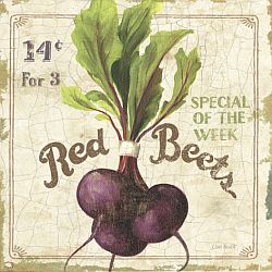 Red Beets Art Print