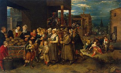 'Seven Affairs of Charity' by Frans Francken II