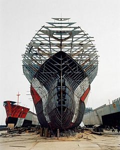 Shipbuilding. Photo by Edward Burtynsky.