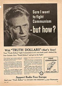 Sure, I want to fight communism - but how?