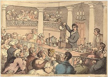 Thomas Rowlandson, Chemical Lectures.
