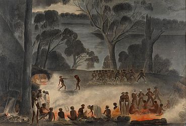 Corroboree on the Murray River