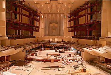 Davies Symphony Hall renovation.
