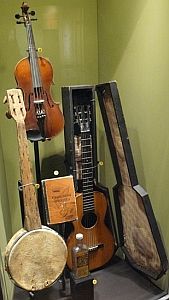 Early country music instruments.