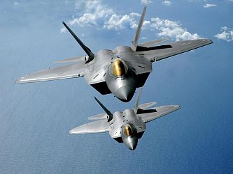 F-22 Raptors