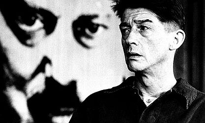 John Hurt playing Winston Smith in film 1984.