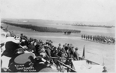 Military Review at Camp Kearny