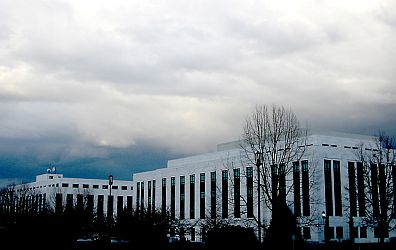 Oregon state government buildings in Salem, Oregon.