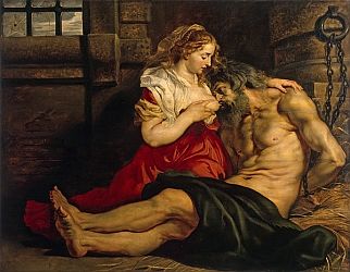 'Roman Charity' by Peter Paul Rubens