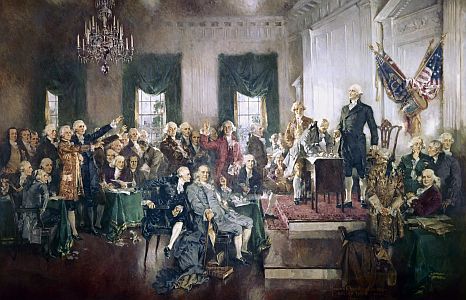 Signing of the US Constitution