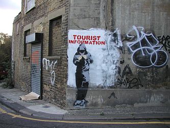 Tourist Information by Banksy
