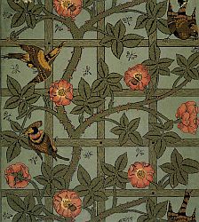 Trellis Wallpaper, 1864.