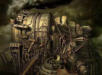 'Untitled' steampunk by Kazuhiko Nakamura.
