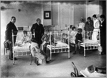 Vintage hospital photo.