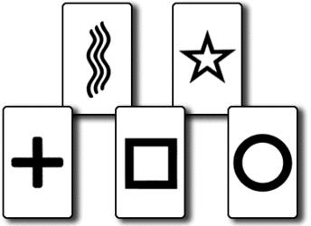 Zener cards.